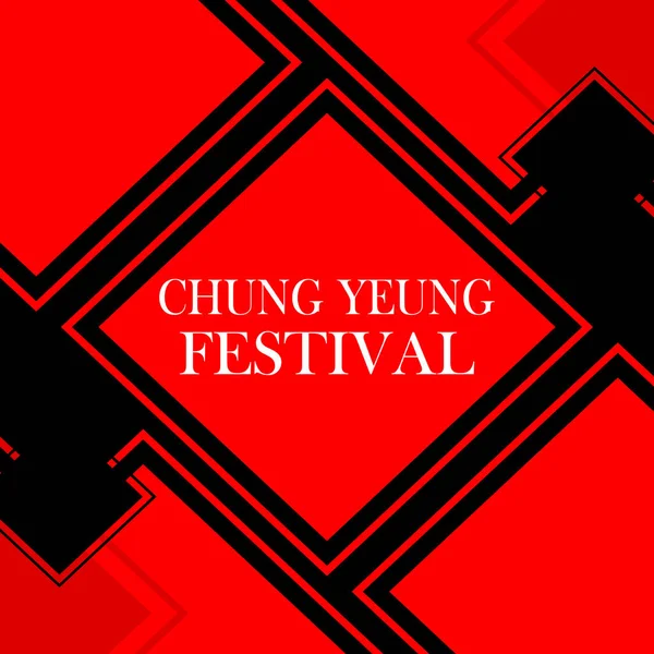 Chung Yeung Festivali Tasarım Vektörü