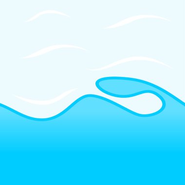 su şekilli vektör arkaplan soyut tasarımı