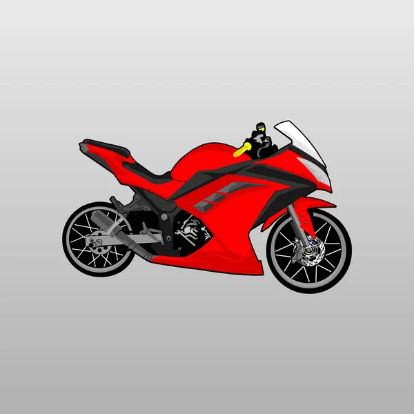 Cool Moto Diseño Vector Ilustración — Vector de stock