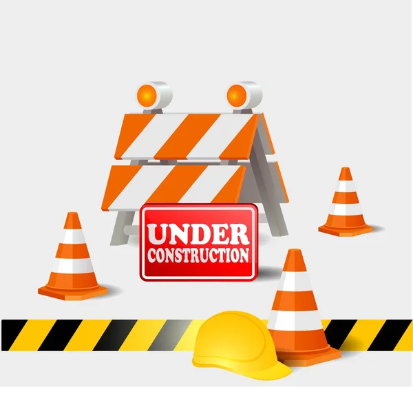 Under construction symbol — Stock Vector