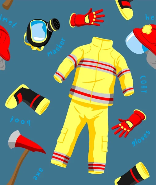 Feuerwehrmuster — Stockvektor