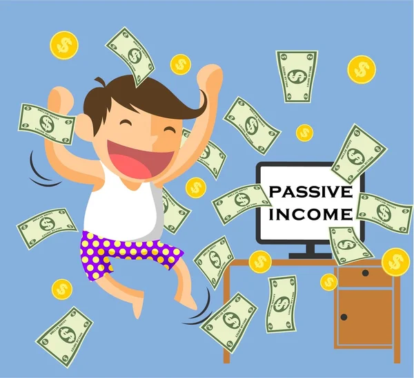 Passive income Royalty Free Stock Illustrations