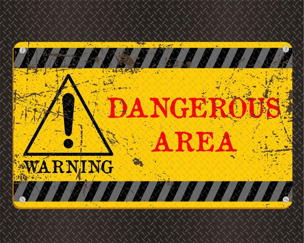 Dangerous area