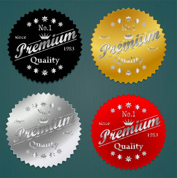 Premium etiket vektör