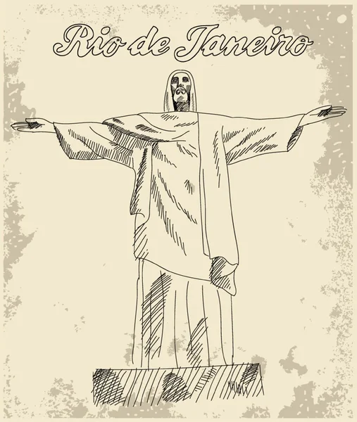 Vector de arte jessus — Vector de stock