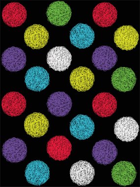 Polkadot arka plan rengi