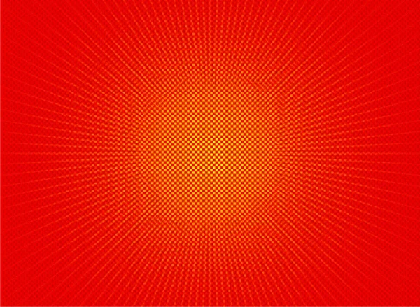 Red Texture Background With Sunburst, Vector Illustration — Stock Vector