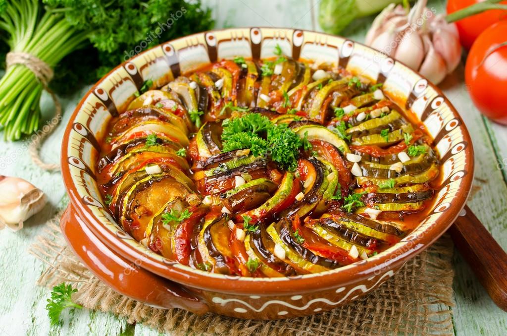 Ratatouille - traditionelles französisches provenzalisches