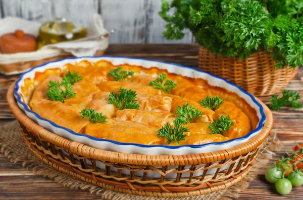 Stuffed cabbage rolls — Stock Photo, Image