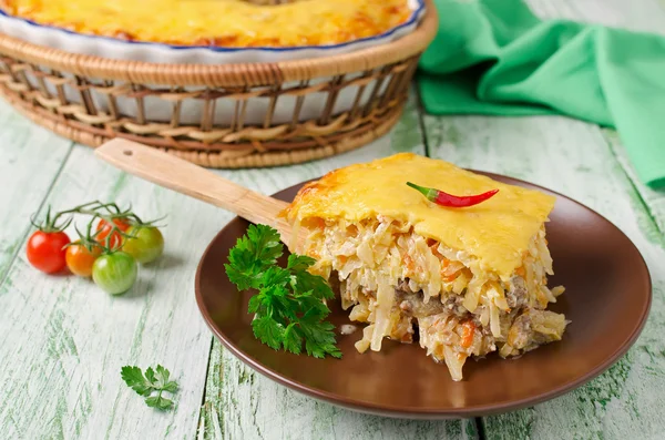 Traditionele talian lasagne — Stockfoto