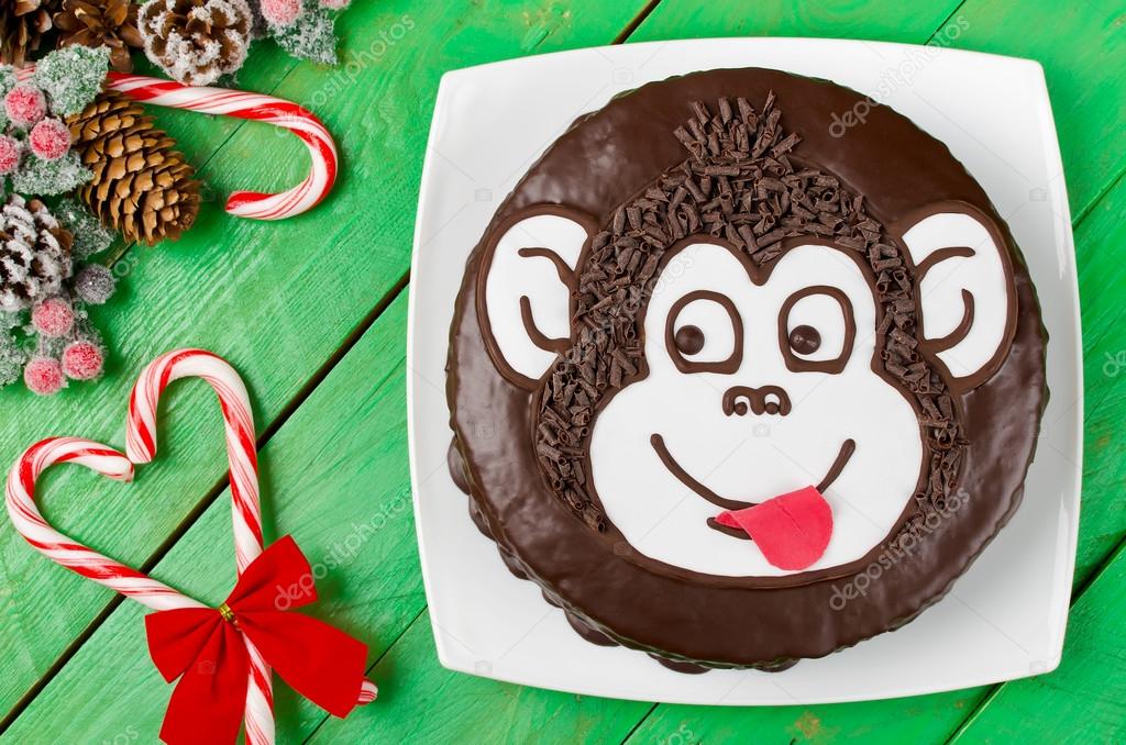 Chocolate cake Monkey