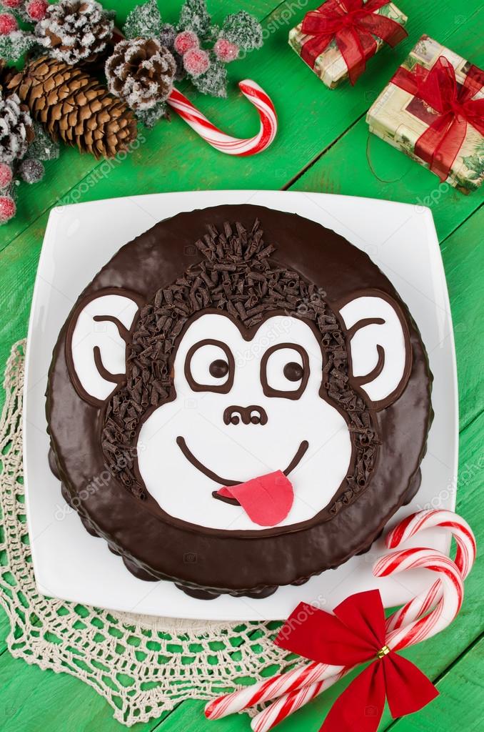 Chocolate cake Monkey