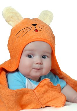 Şirin bebek çocuk havlu