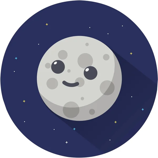 Mercury Planet Vector Icon Illustration Icône Planète Illustration Graphique Vectorielle — Image vectorielle