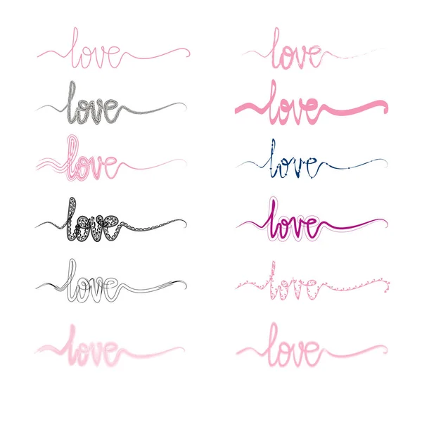 Sevgi. Grafik için mektup yazıyorum, Cards. Farklı versiyonlar. Sevgililer Günü için, 14 Şubat. Beyaz Arkaplan