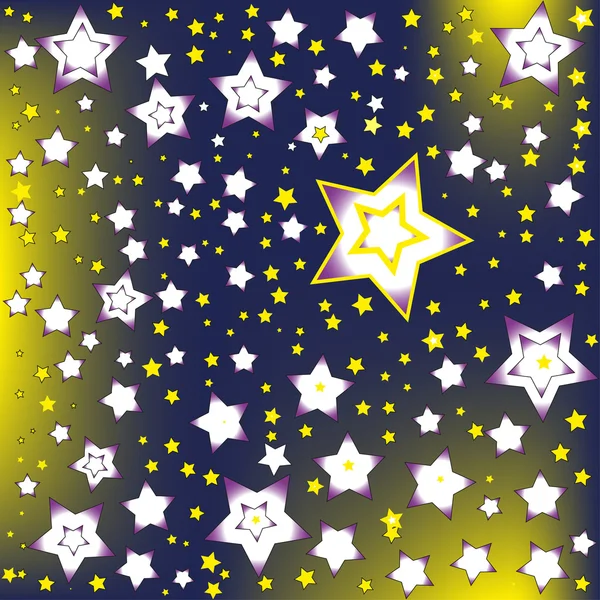 gece gökyüzünde yıldızlar arka plan