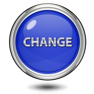 Beyaz arka plan üzerinde dairesel Simge Değiştir