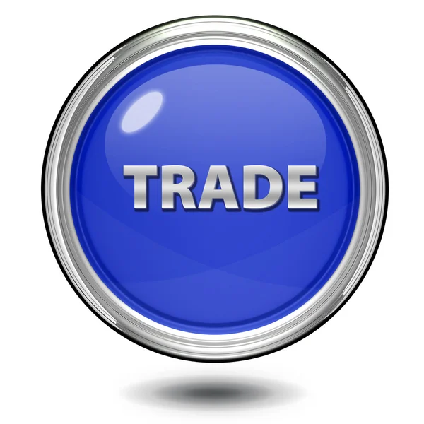 Trade circular icon on white background — Stock Photo, Image