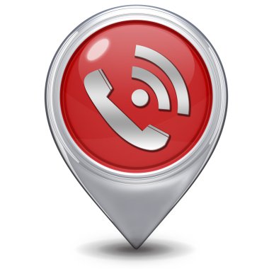 İşaretçi simgesi beyaz zemin üzerine çağırır.