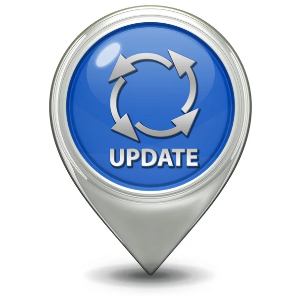 Update pointer icon — Stock Photo, Image