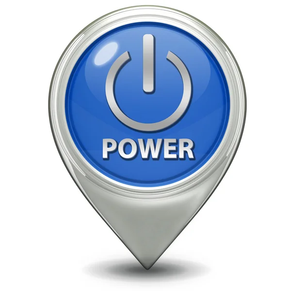 Power pointer icon — Stock Photo, Image