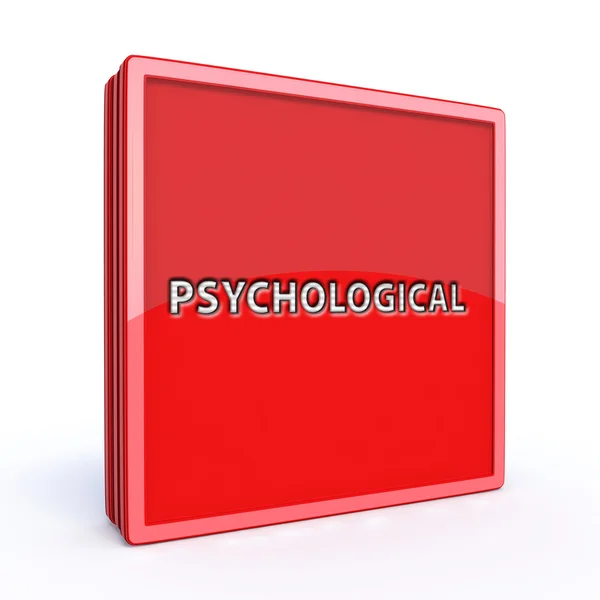 Psychological square icon — Stock Photo, Image