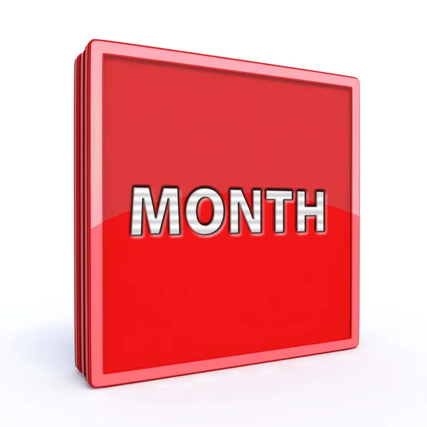 Month square icon — Stock Photo, Image