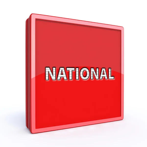 Ulusal kare simgesi — Stok fotoğraf