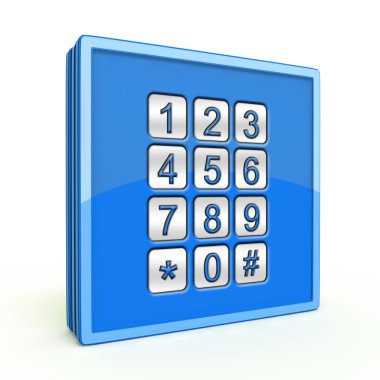 Arama simgesi beyaz arka plan üzerinde kare