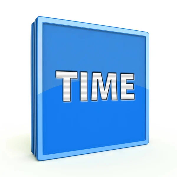 Time square icon on white background — Stock Photo, Image