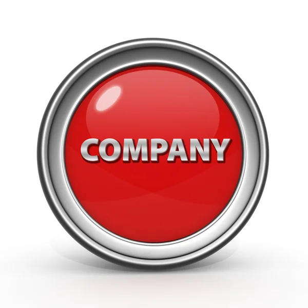 Empresa icono circular sobre fondo blanco — Foto de Stock