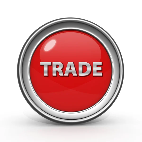 Trade Circular Symbol auf weißem Hintergrund — Stockfoto