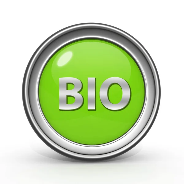 Bio circular icon on white background — Stock Photo, Image