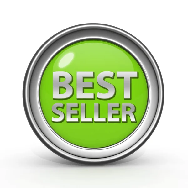 Best seller circular icon on white background — Stock Photo, Image