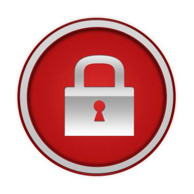 beyaz zemin üzerinde dairesel simgeyi koru