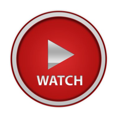 beyaz zemin üzerinde dairesel simge izle