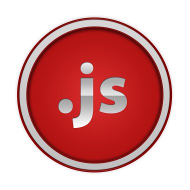 .beyaz arka plan üzerinde cj dairesel simge