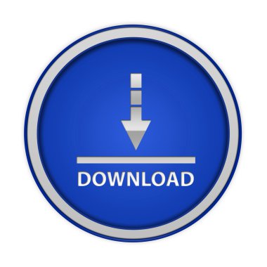 beyaz zemin üzerinde dairesel simge indir