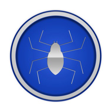 Spidercircular simgesi beyaz arka plan üzerinde
