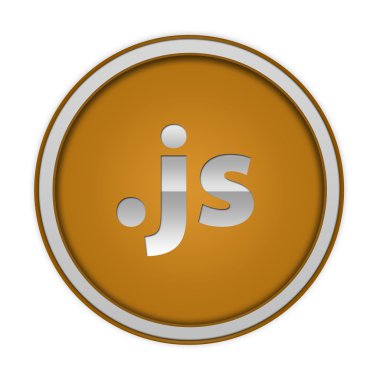 .beyaz arka plan üzerinde cj dairesel simge