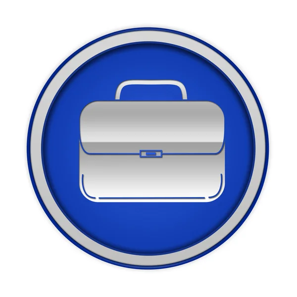 Bag circular icon on white background — Stock Photo, Image