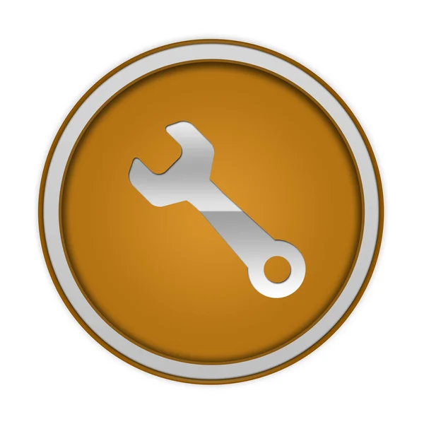 Tools circular icon on white background — Stock Photo, Image