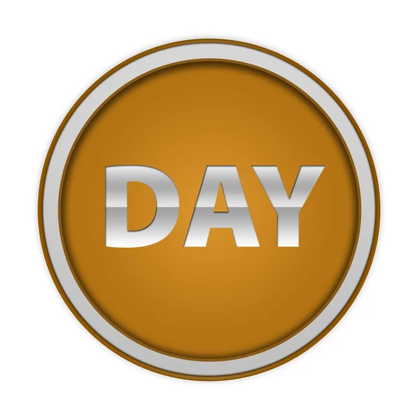 Day circular icon on white background — Stock Photo, Image