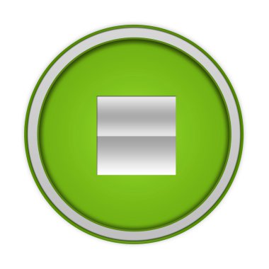 dairesel simgesi beyaz arka plan üzerinde durmak