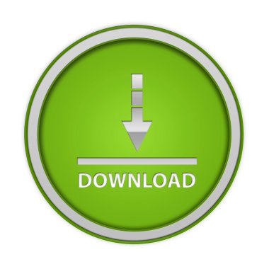 beyaz zemin üzerinde dairesel simge indir