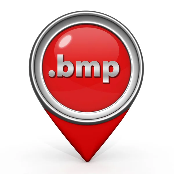 .白色背景上的 bmp 指针图标 — 图库照片