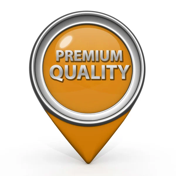 Icono de puntero de calidad premium sobre fondo blanco —  Fotos de Stock