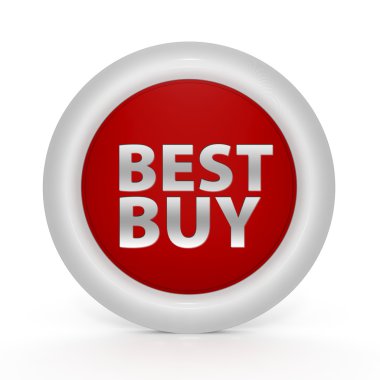 En iyi beyaz zemin üzerine yuvarlak simge satın alın.