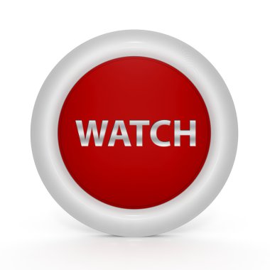 beyaz zemin üzerinde dairesel simge izle