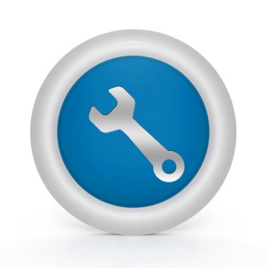 beyaz zemin üzerinde dairesel simgesini araçları